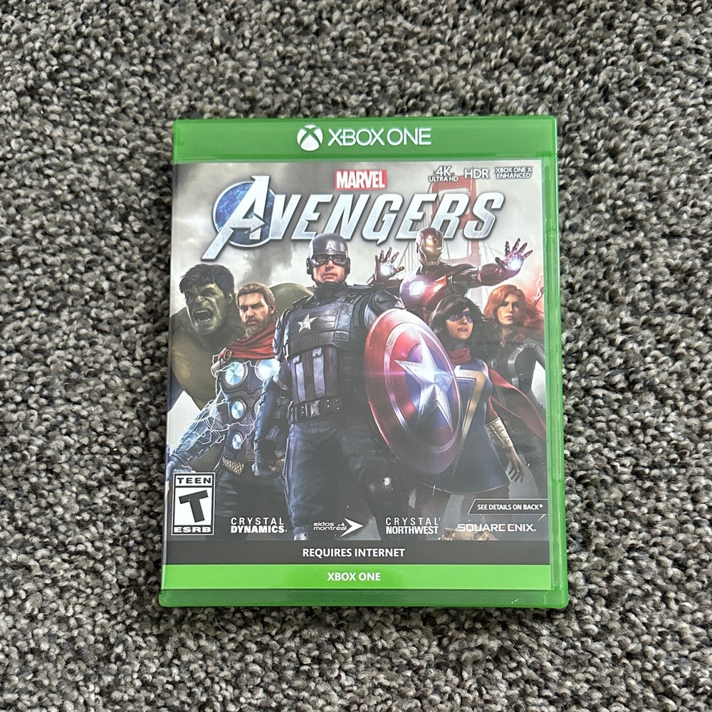 Marvel Avengers for Xbox One - Green Case